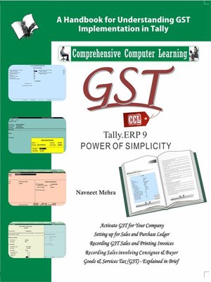 cover image of GST Tally ERP9 en - English